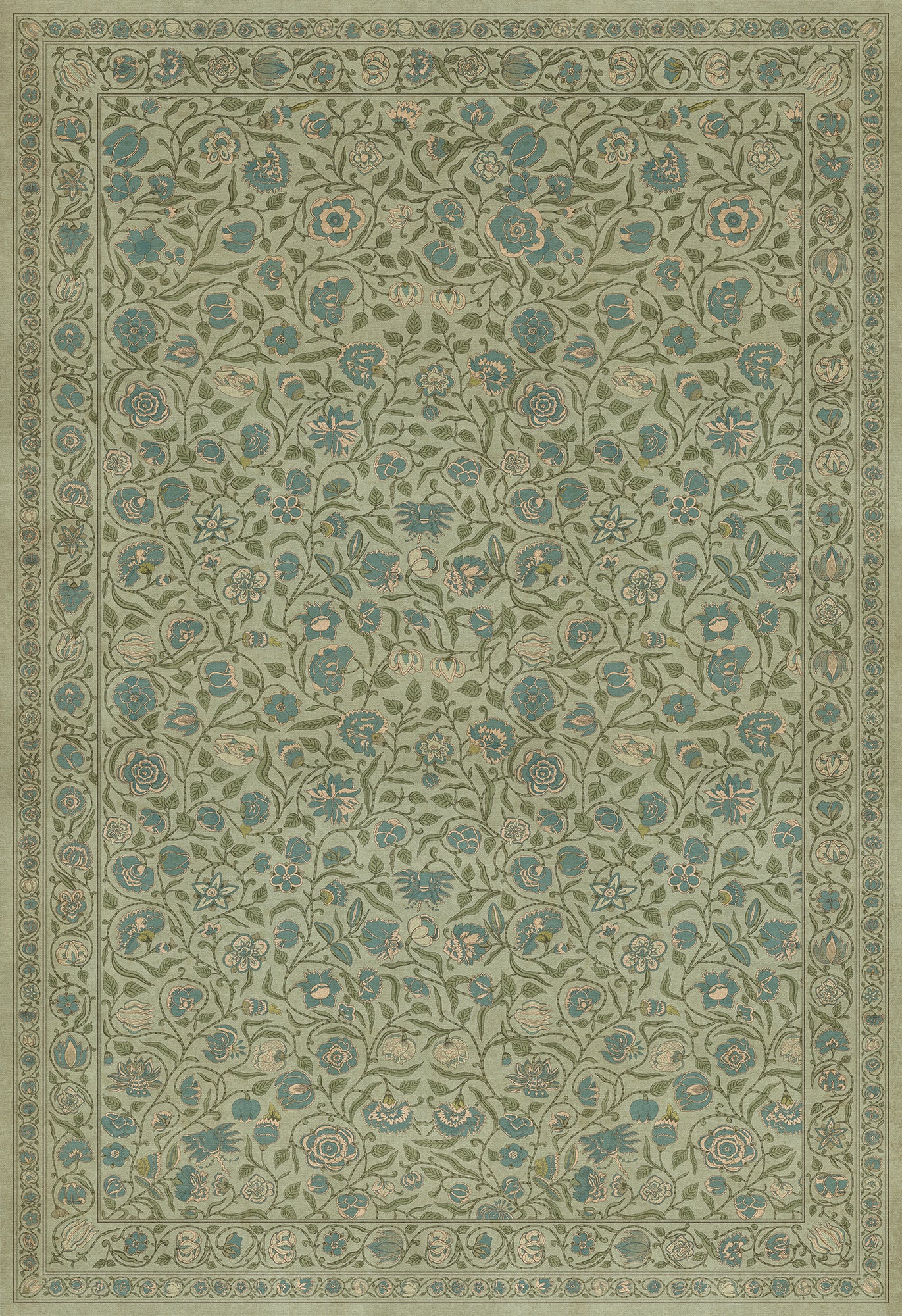 Williamsburg - Antique Floral - A Joy of Earth