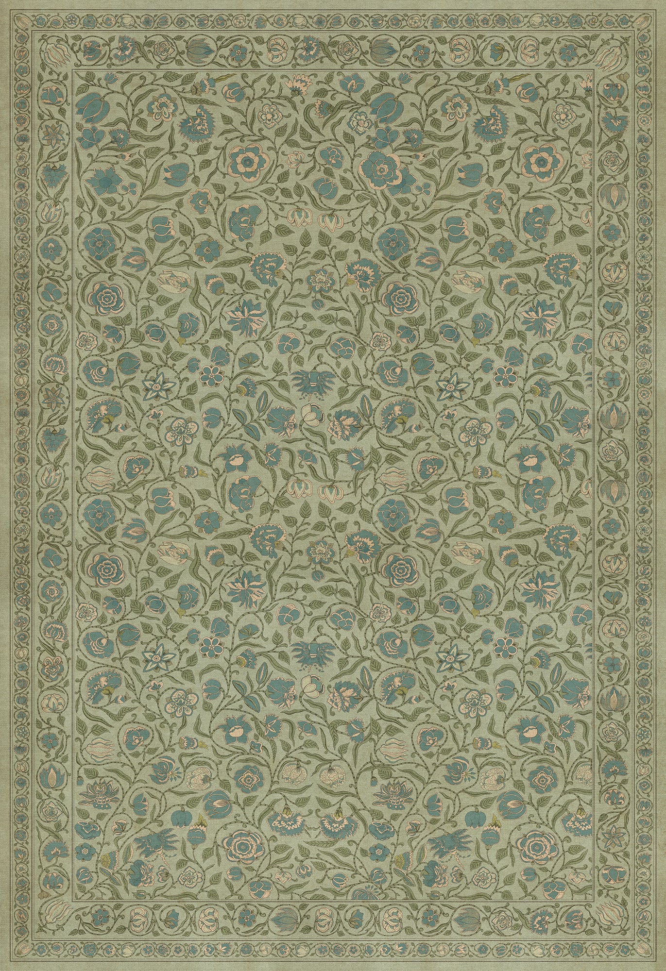 Williamsburg - Antique Floral - A Joy of Earth