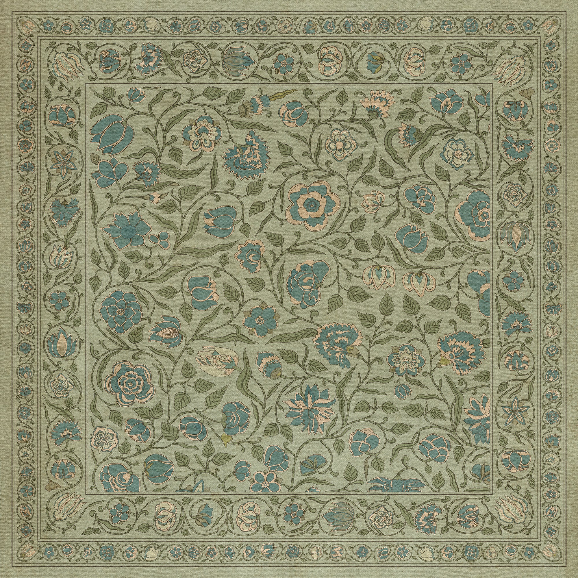 Williamsburg - Antique Floral - A Joy of Earth