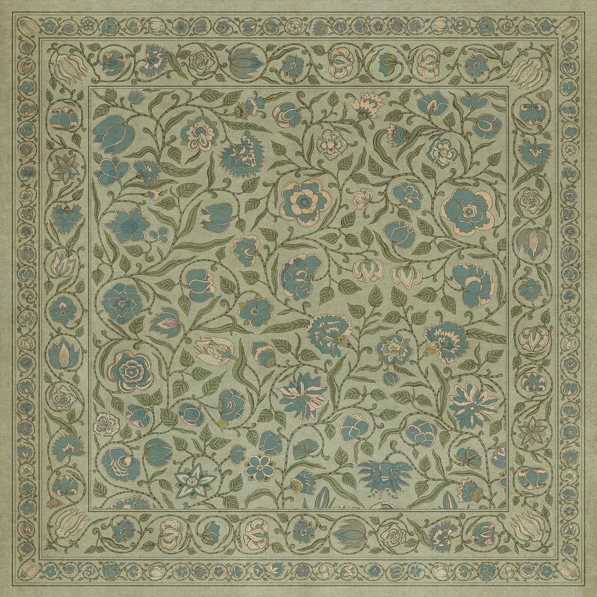 Williamsburg - Antique Floral - A Joy of Earth