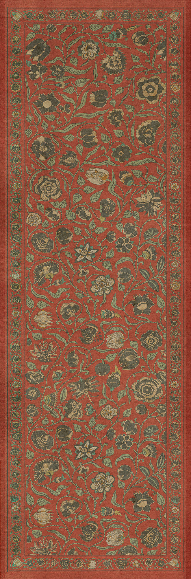 Williamsburg - Antique Floral - Floral Coronation