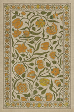 Williamsburg - Antique Floral - A Lane of Yellow