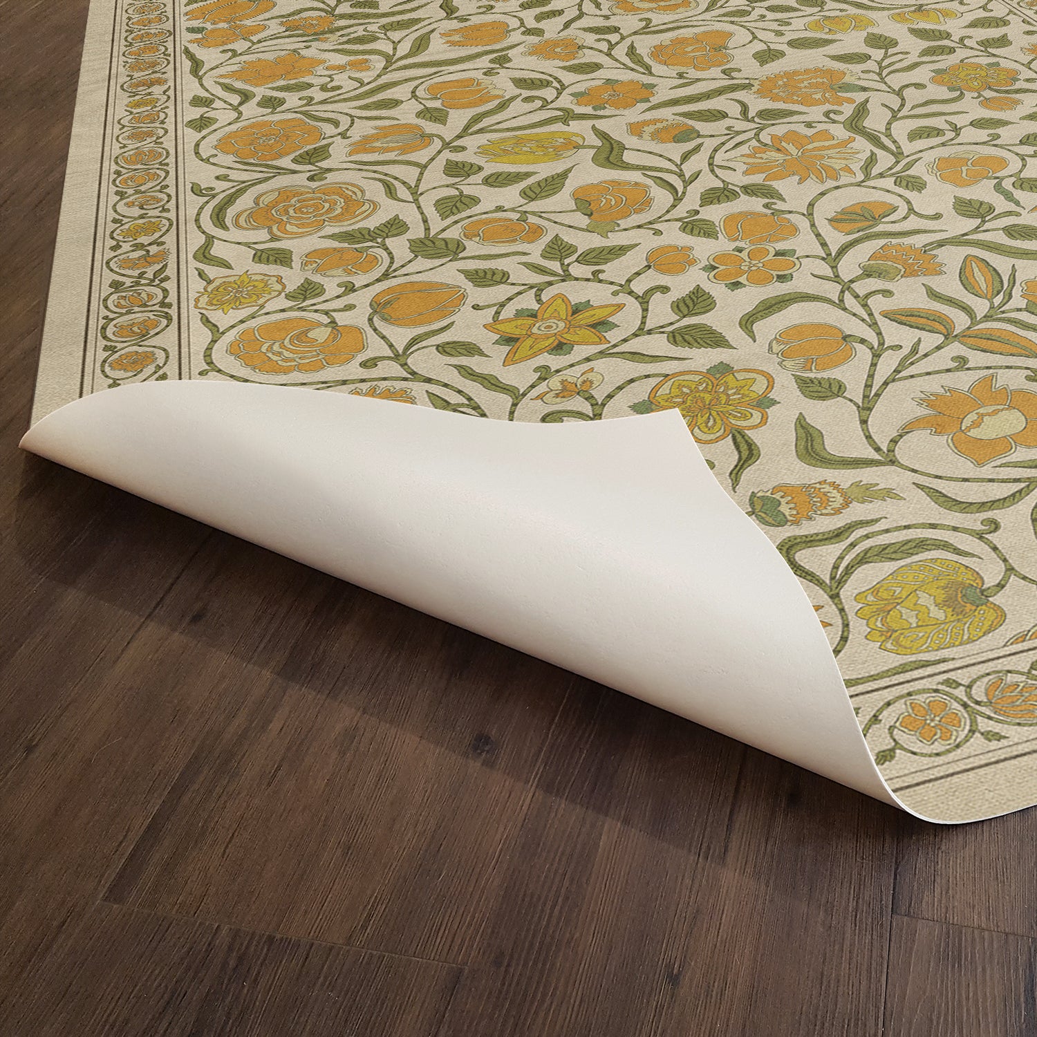 Williamsburg - Antique Floral - A Lane of Yellow