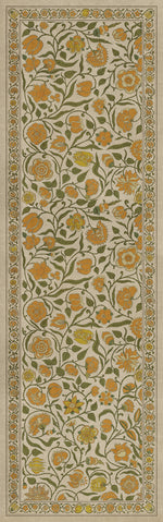 Williamsburg - Antique Floral - A Lane of Yellow