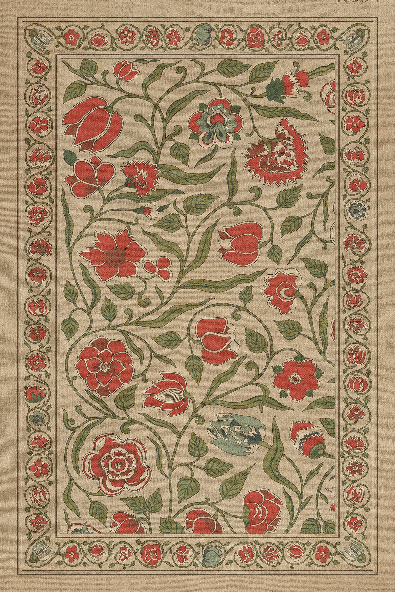 Williamsburg - Antique Floral - May We Live Together