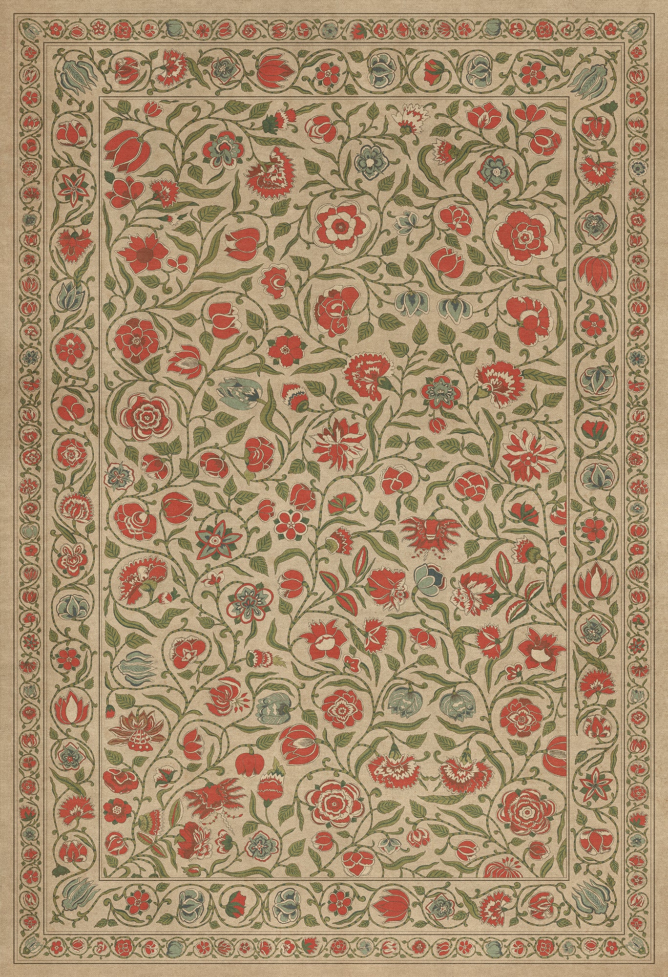 Williamsburg - Antique Floral - May We Live Together
