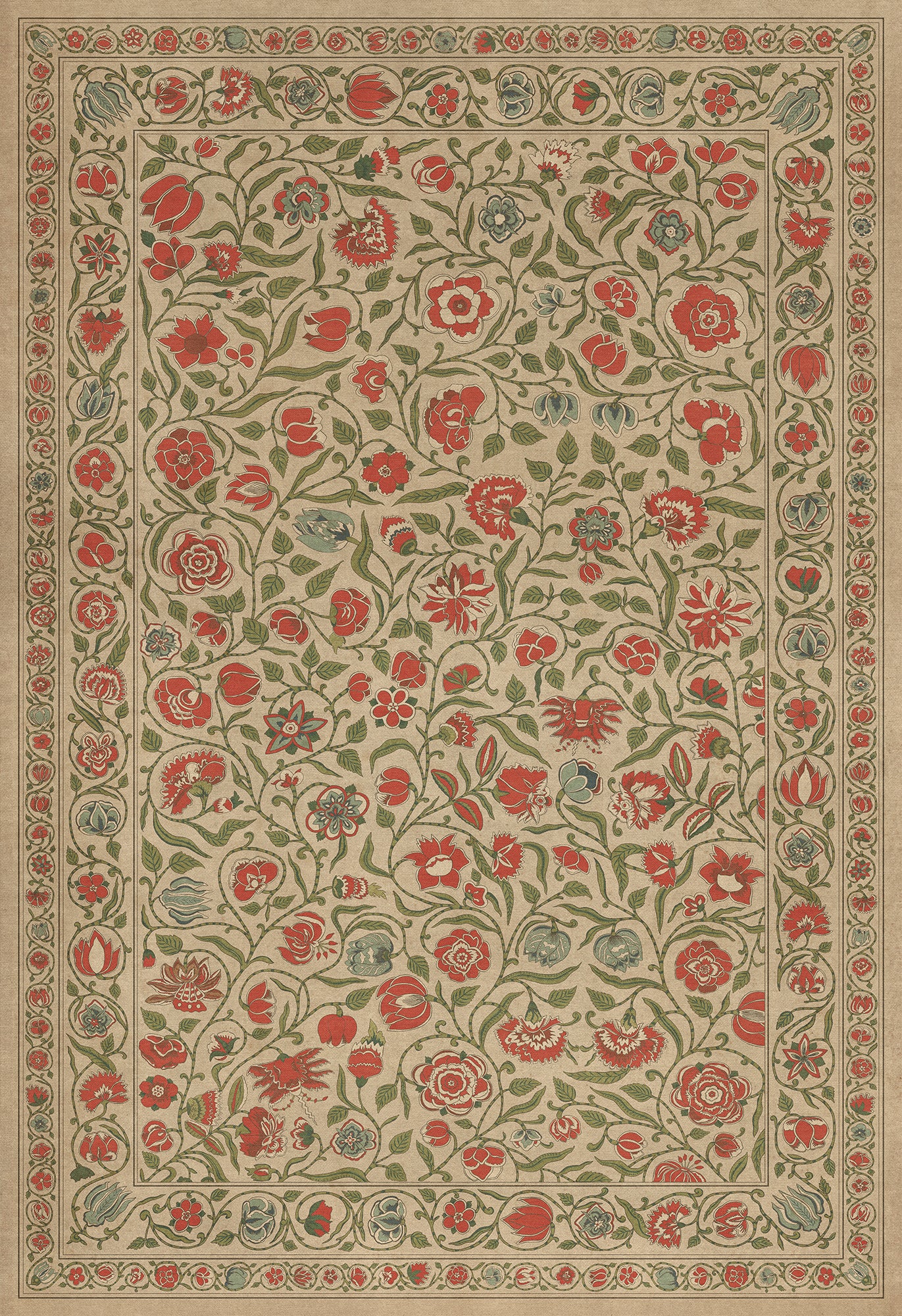 Williamsburg - Antique Floral - May We Live Together
