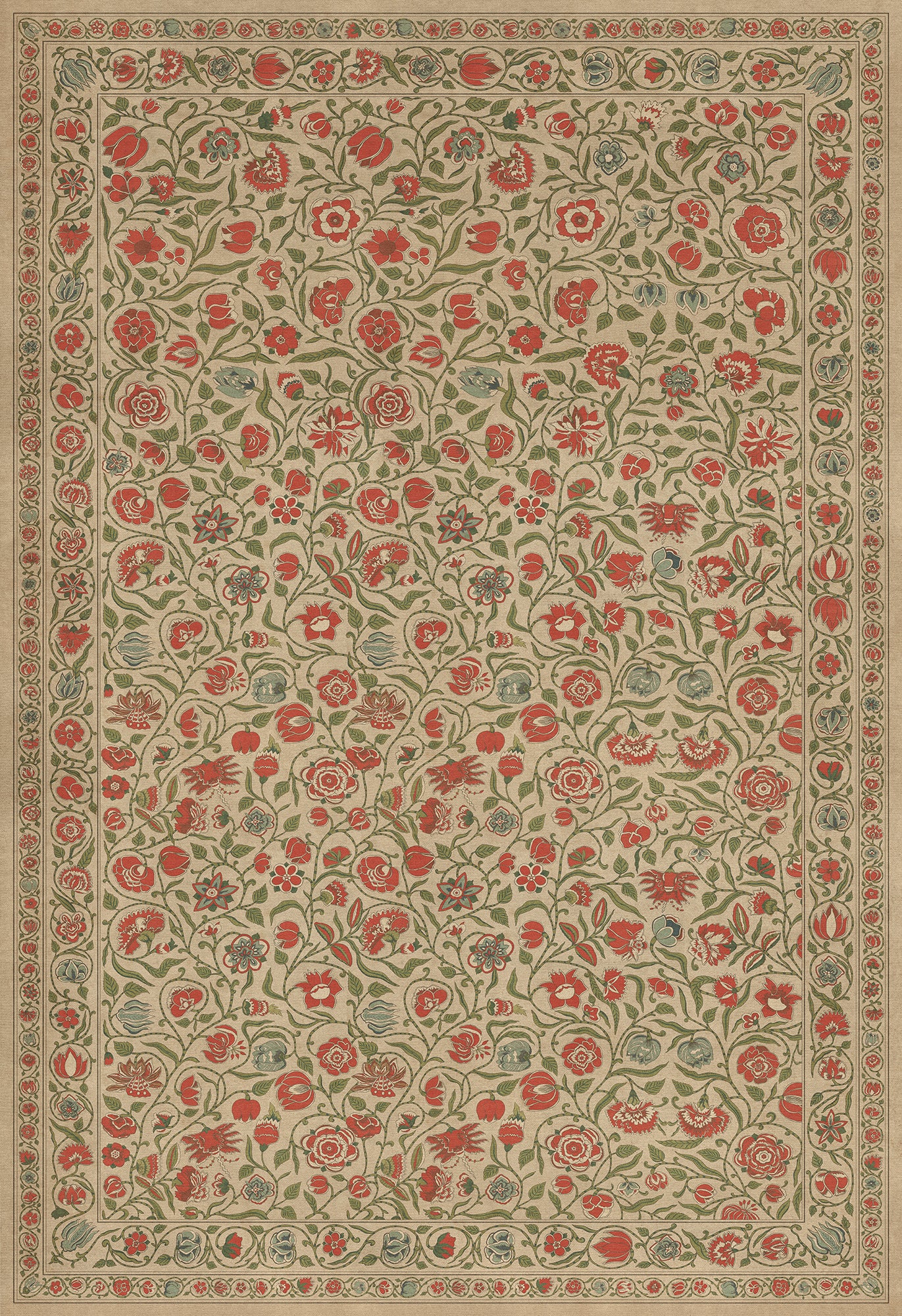 Williamsburg - Antique Floral - May We Live Together