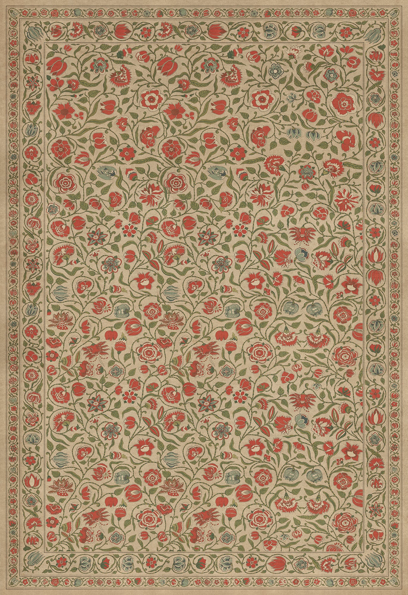 Williamsburg - Antique Floral - May We Live Together