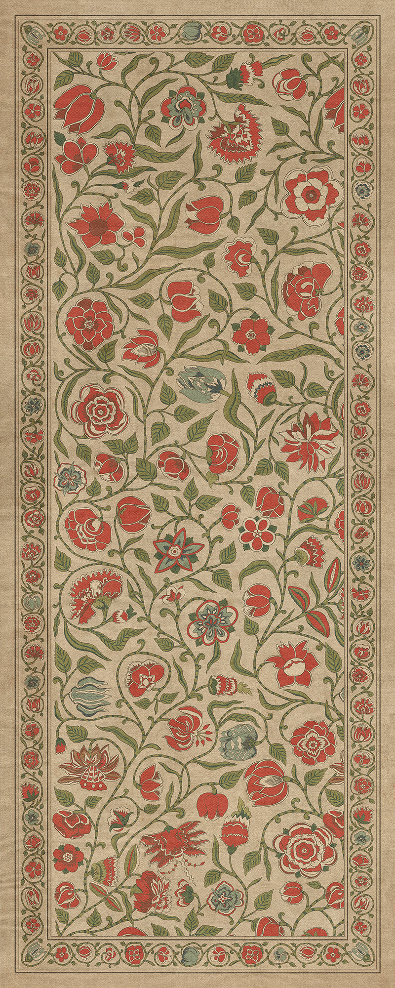 Williamsburg - Antique Floral - May We Live Together
