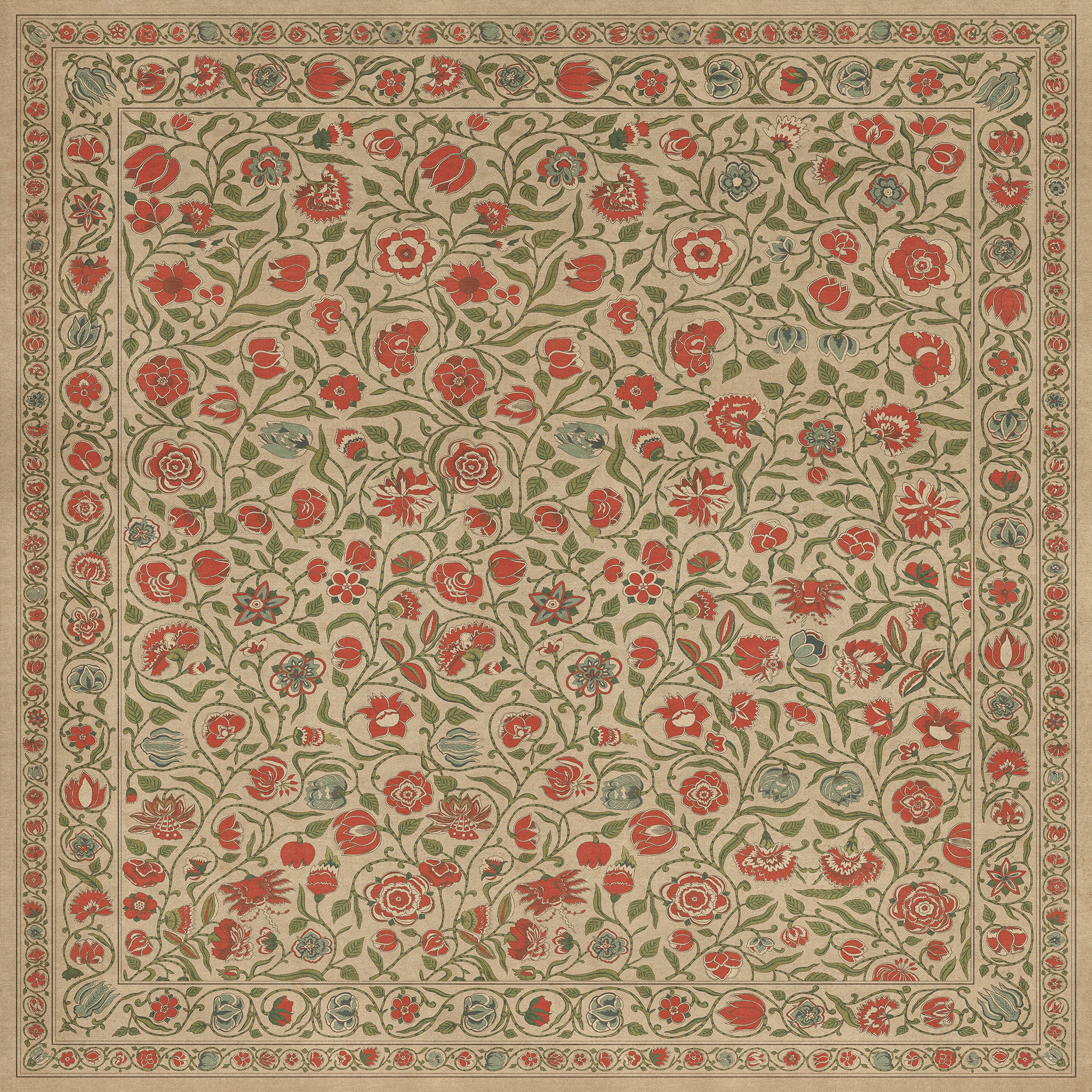 Williamsburg - Antique Floral - May We Live Together