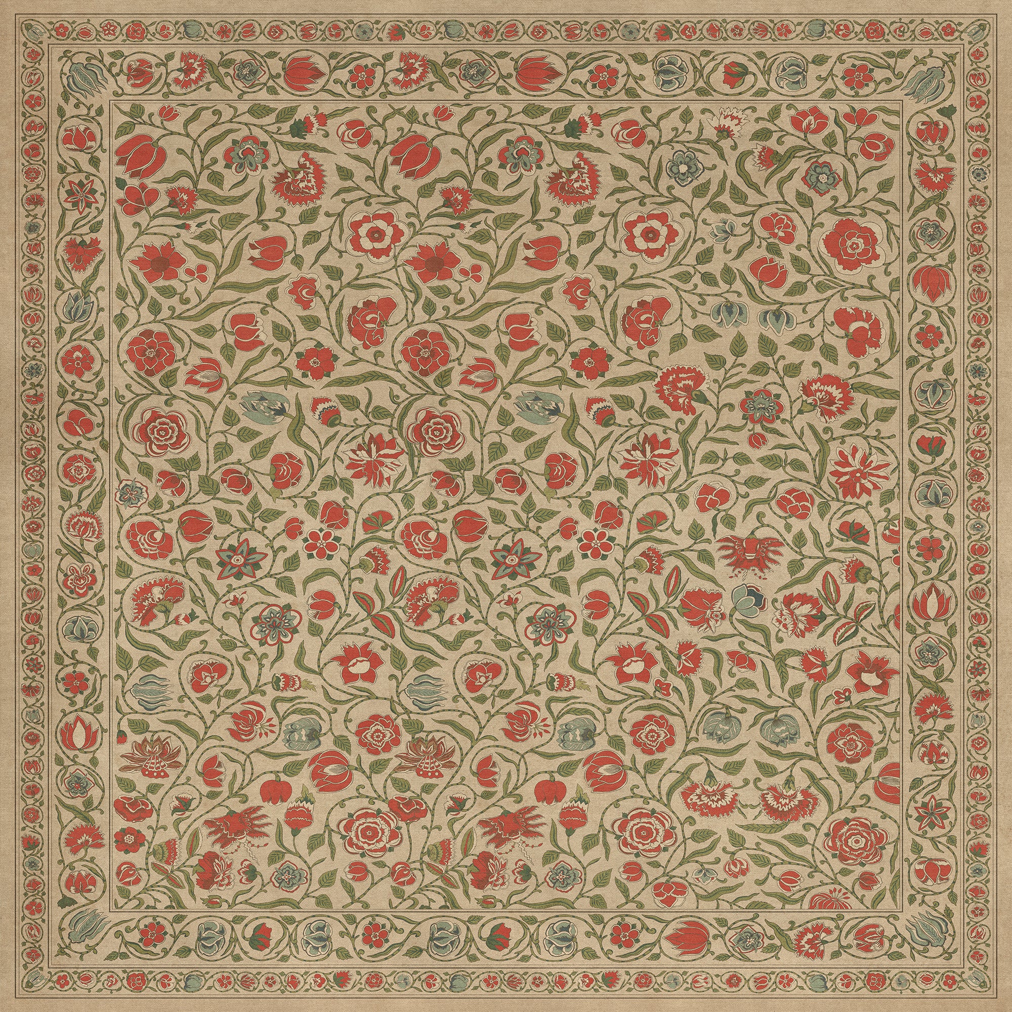 Williamsburg - Antique Floral - May We Live Together