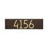 Mid-Century Modern Herringbone Horizontal Wall Plaque