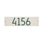 Mid-Century Modern Herringbone Horizontal Wall Plaque