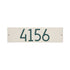 Mid-Century Modern Herringbone Horizontal Wall Plaque