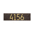 Mid-Century Modern Herringbone Horizontal Wall Plaque