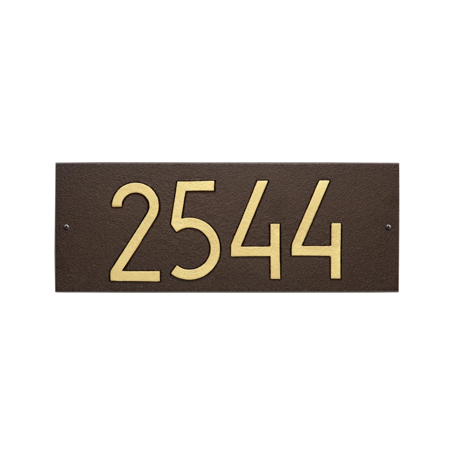 Mid-Century Modern Rectangle Wall Plaque