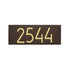 Mid-Century Modern Rectangle Wall Plaque