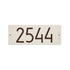 Mid-Century Modern Rectangle Wall Plaque