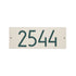 Mid-Century Modern Rectangle Wall Plaque