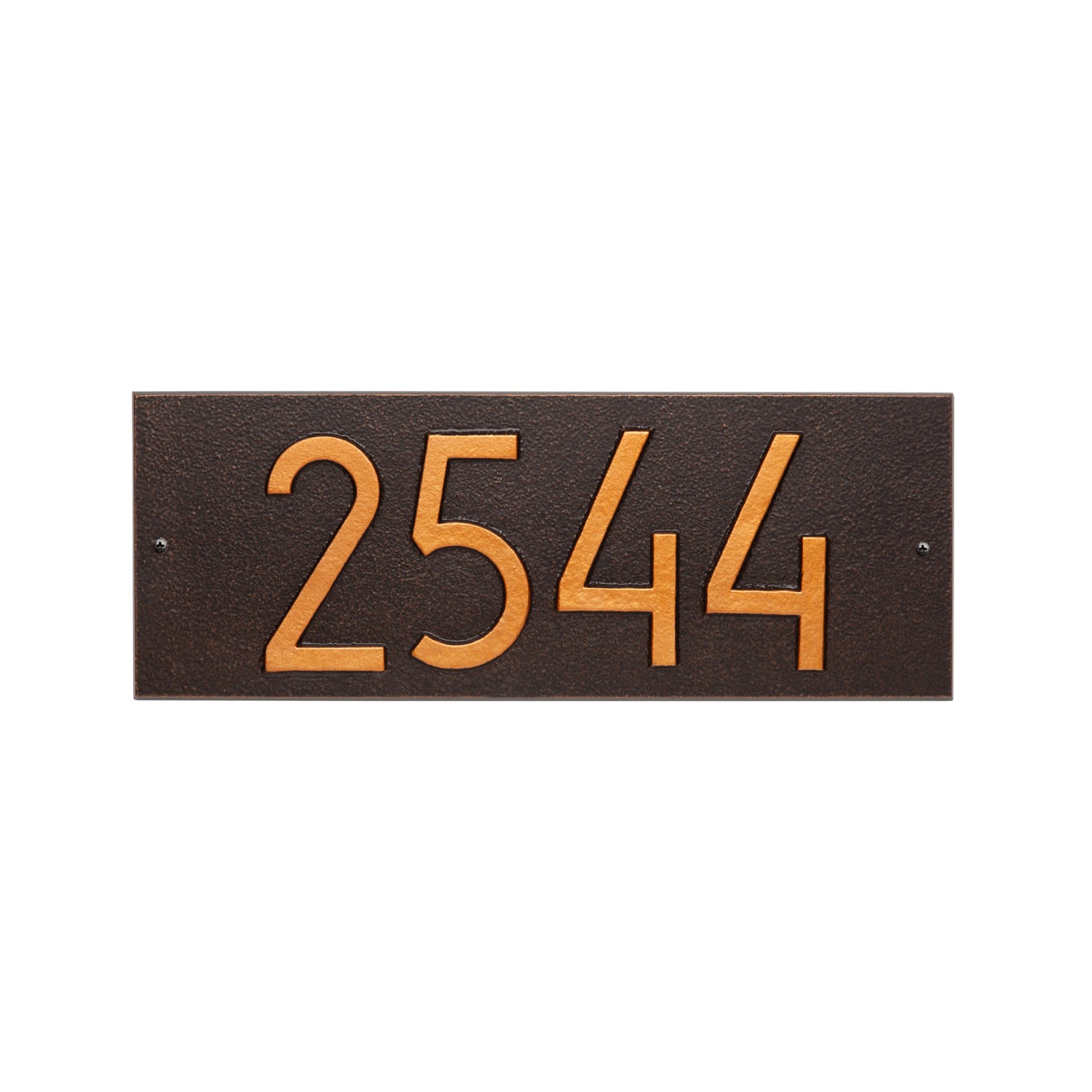 Mid-Century Modern Rectangle Wall Plaque