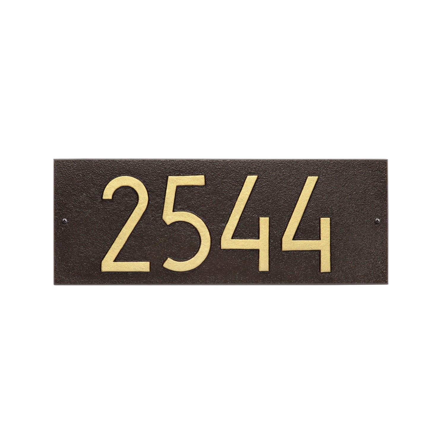 Mid-Century Modern Rectangle Wall Plaque