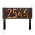 Mid-Century Modern Rectangle Lawn Plaque