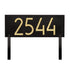 Mid-Century Modern Rectangle Lawn Plaque