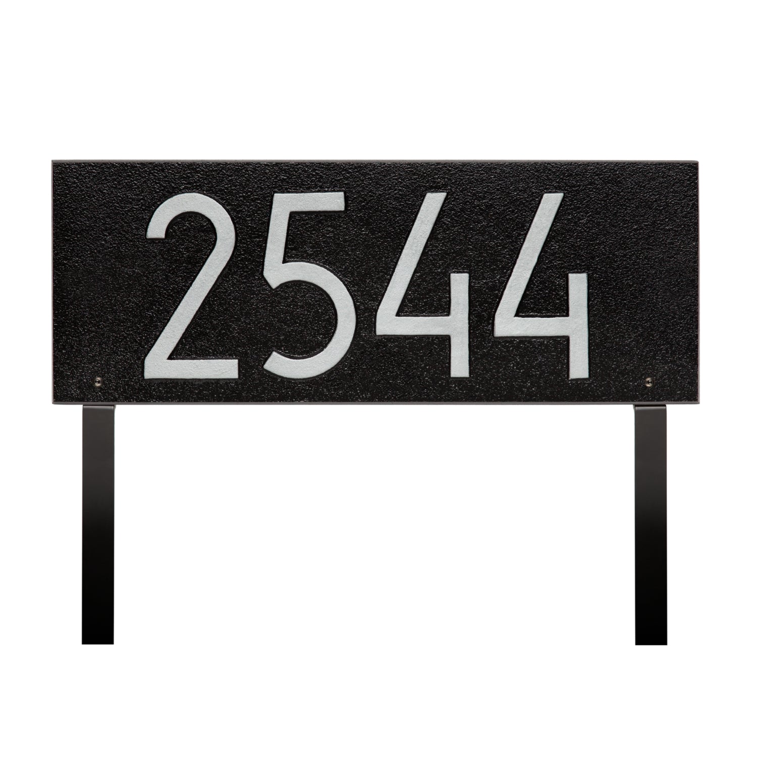 Mid-Century Modern Rectangle Lawn Plaque