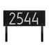 Mid-Century Modern Rectangle Lawn Plaque