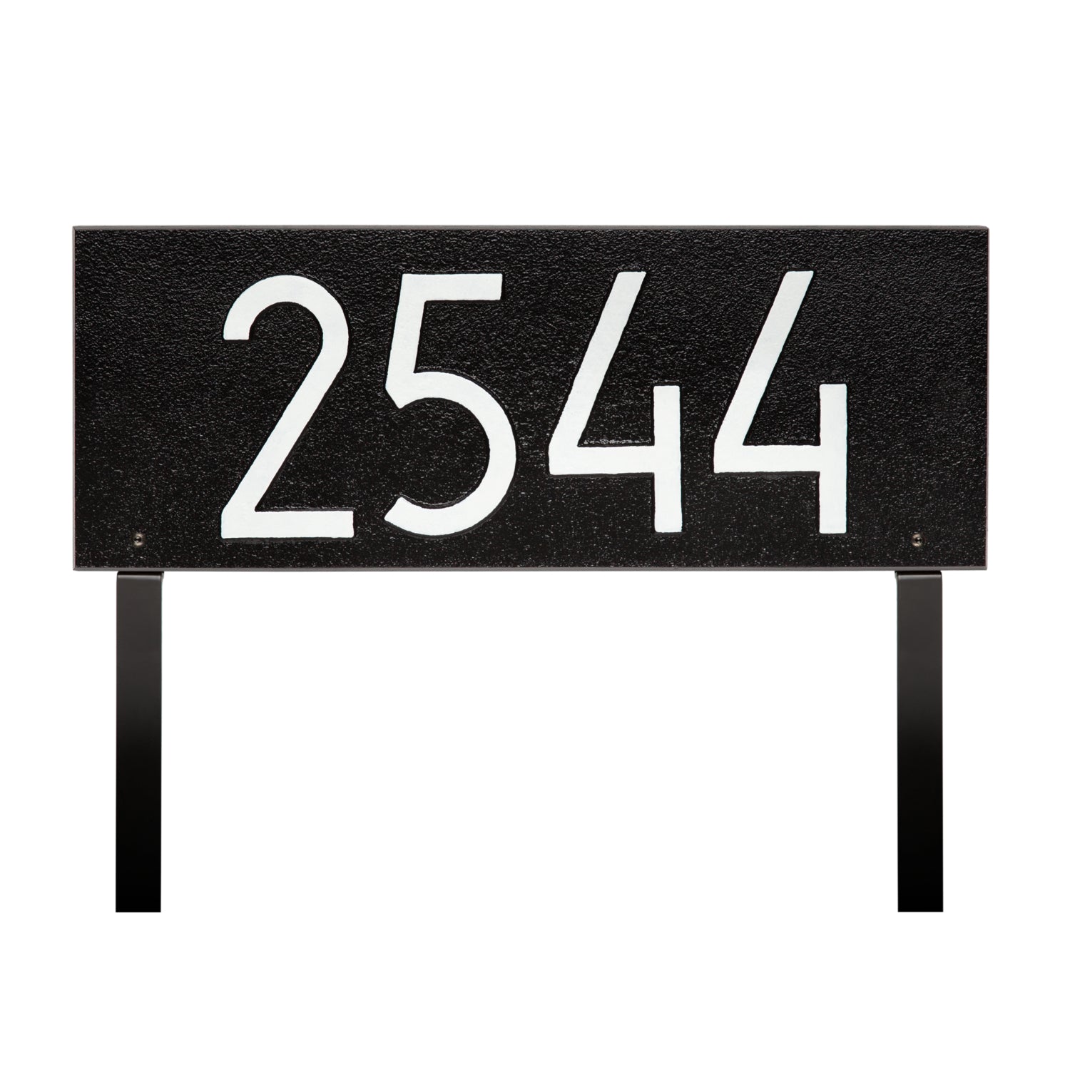 Mid-Century Modern Rectangle Lawn Plaque