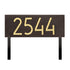 Mid-Century Modern Rectangle Lawn Plaque