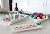 Pinstripes Bread Tray Stoneware