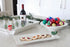 Pinstripes Bread Tray Stoneware