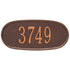 Standard Oval Wall Address Plaque