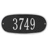 Standard Oval Wall Address Plaque