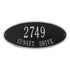 Madison Oval Standard Wall Address Plaque