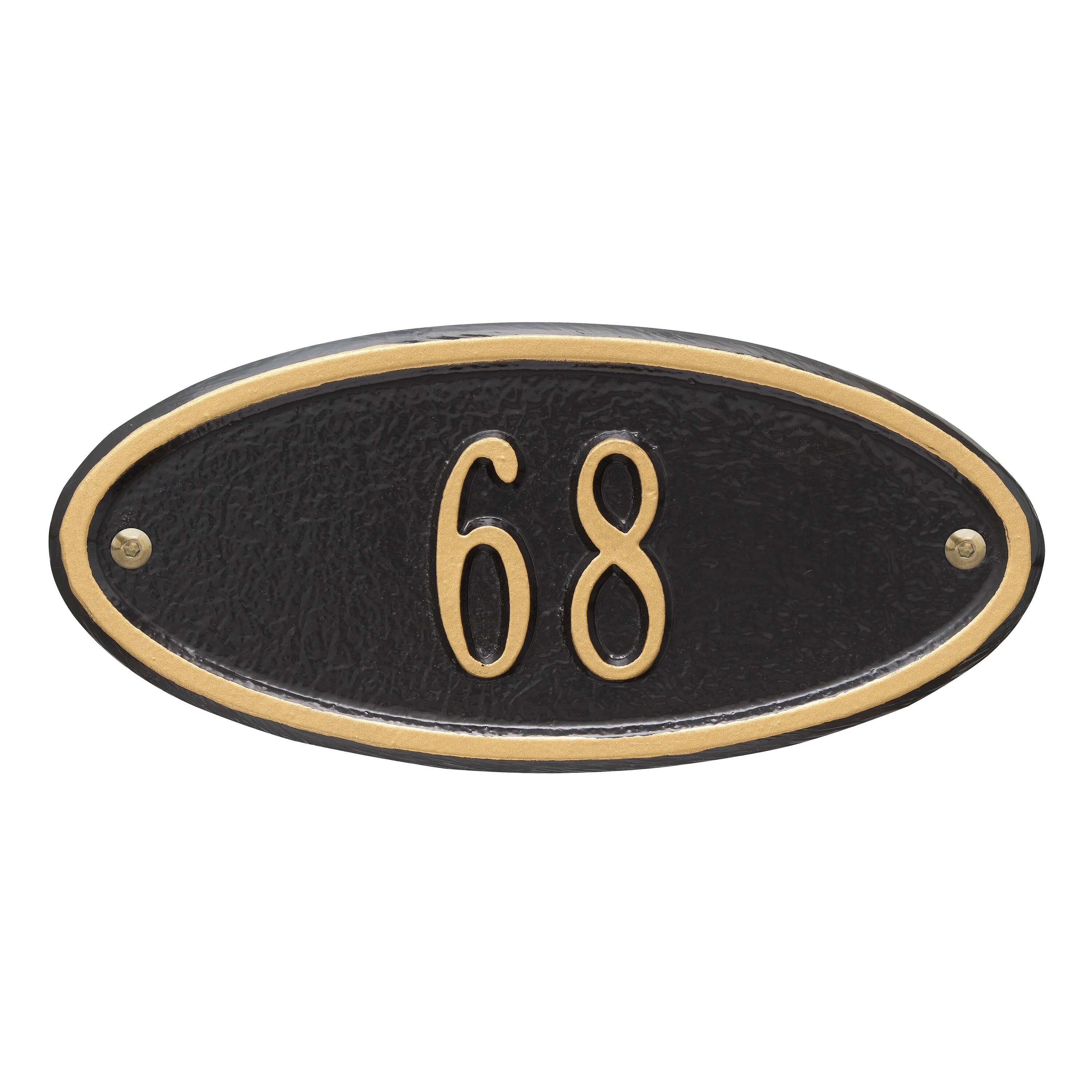 Madison Oval Petite Wall Address Plaque