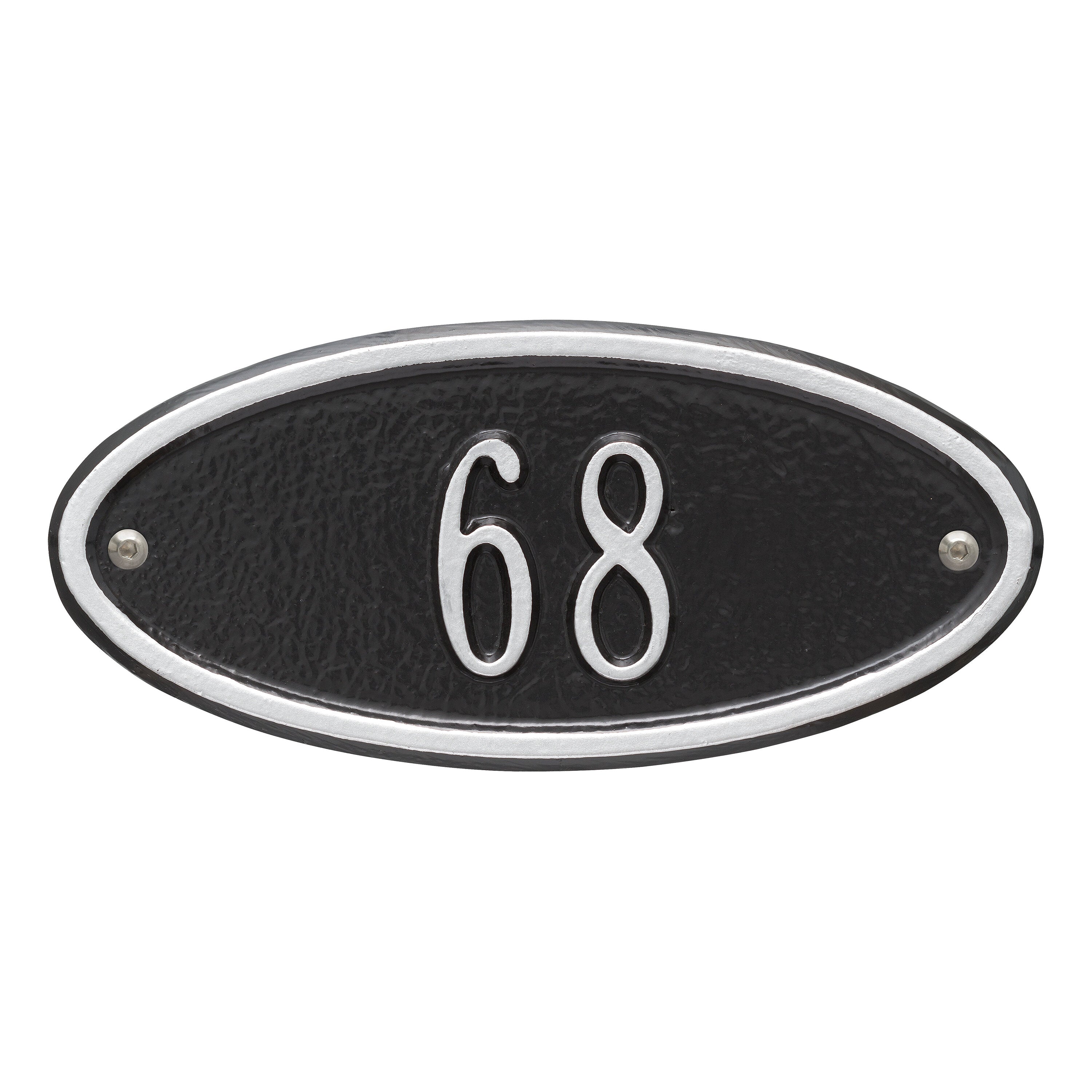 Madison Oval Petite Wall Address Plaque