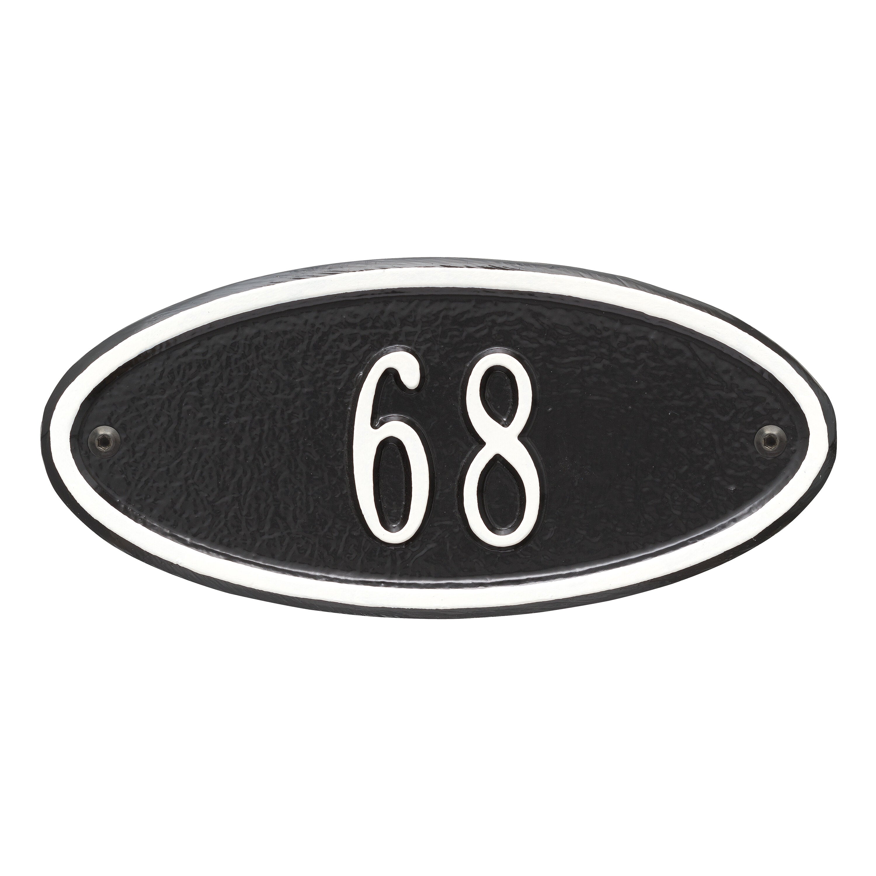 Madison Oval Petite Wall Address Plaque