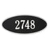 Madison Oval Estate Wall Address Plaque