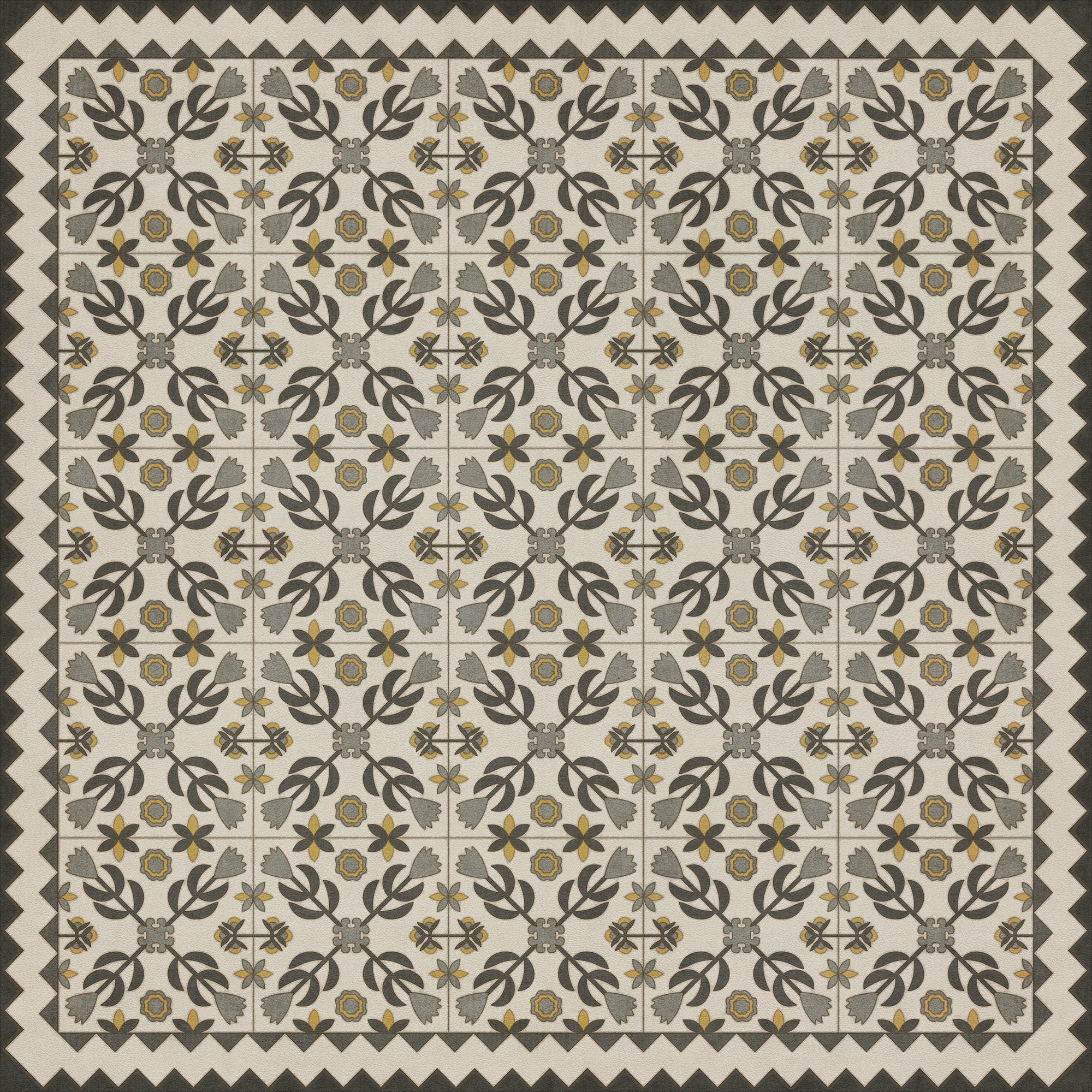 Folk Art Museum - Floral Quilt - A Field Of Cotton