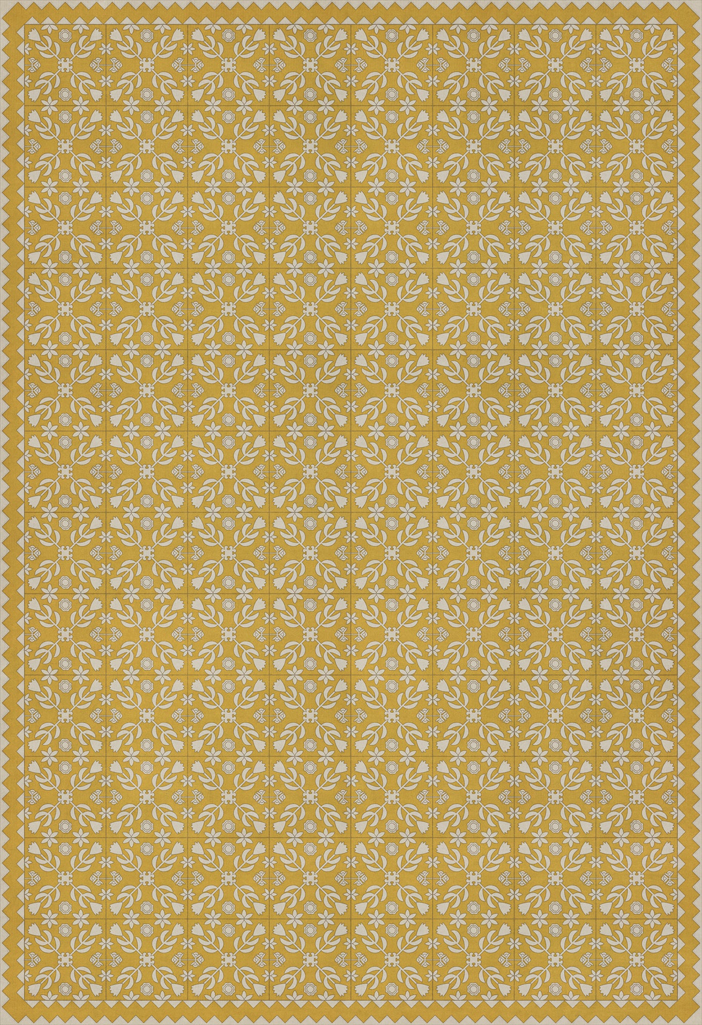 Folk Art Museum - Floral Quilt - Autumn Moonlight
