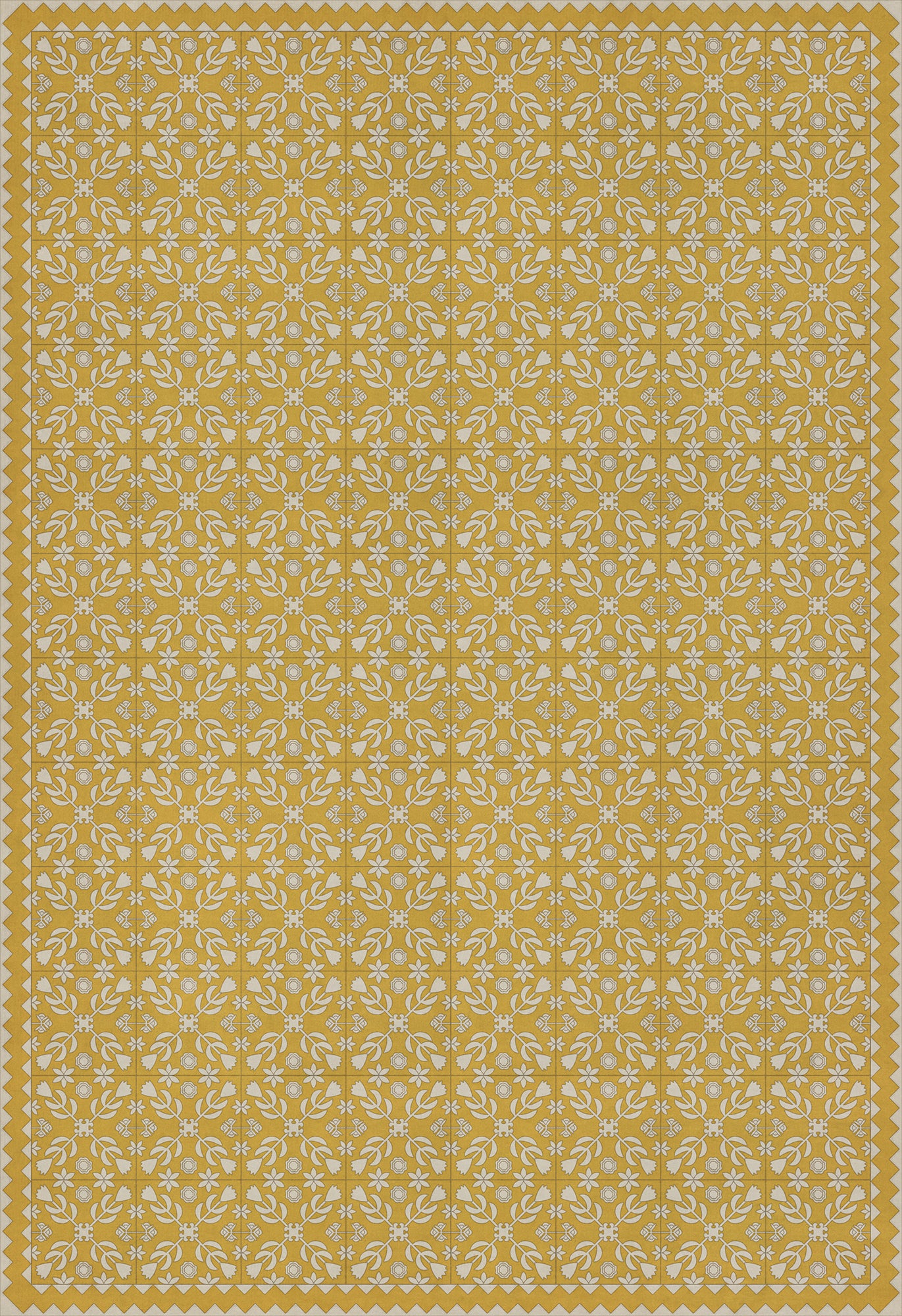 Folk Art Museum - Floral Quilt - Autumn Moonlight