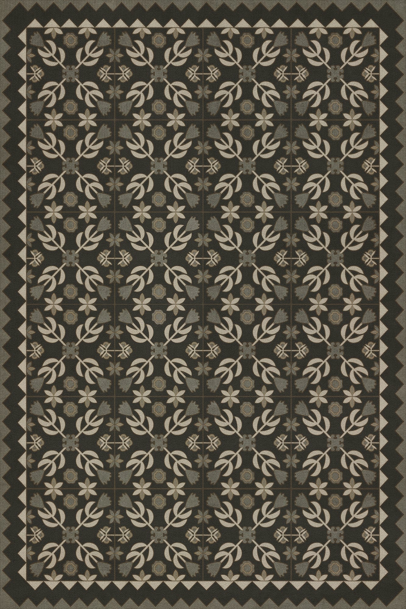 Folk Art Museum - Floral Quilt - Awake At Night