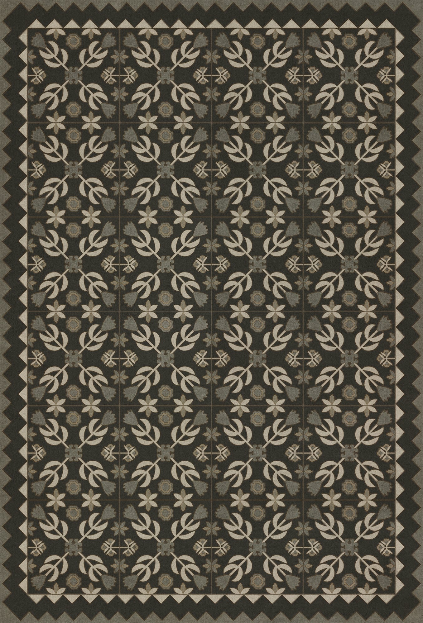 Folk Art Museum - Floral Quilt - Awake At Night