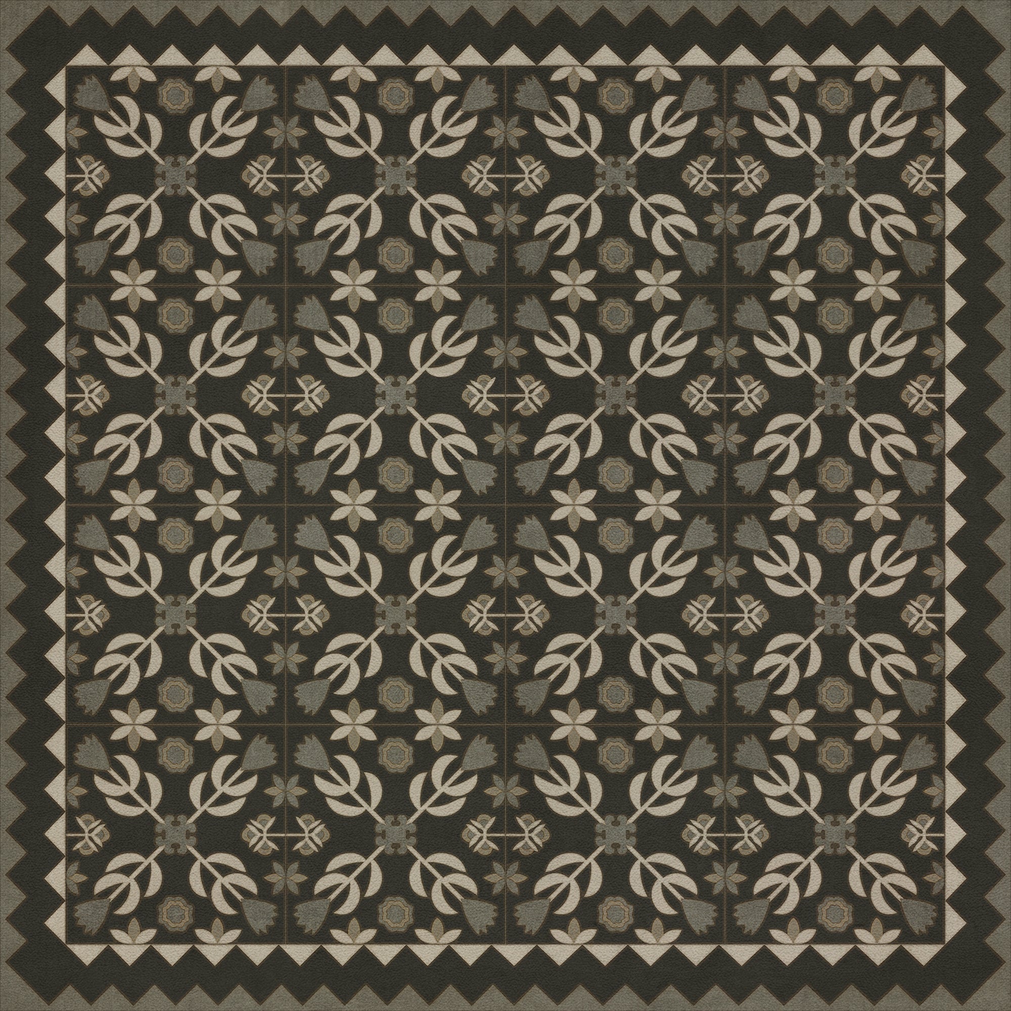 Folk Art Museum - Floral Quilt - Awake At Night