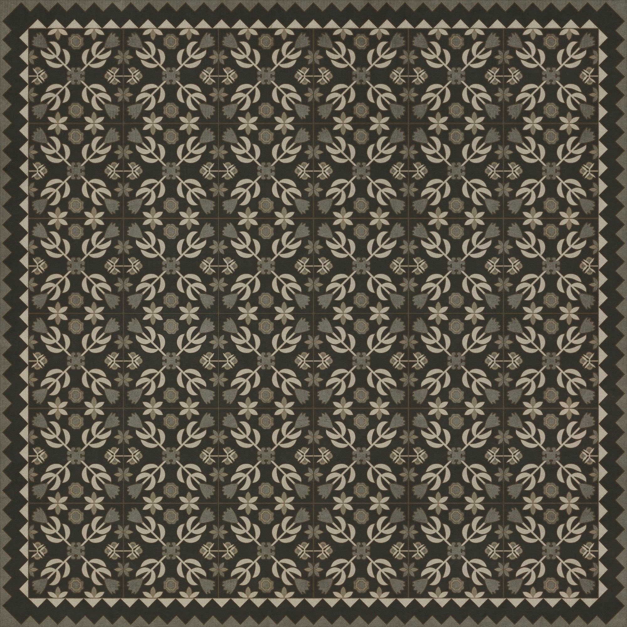 Folk Art Museum - Floral Quilt - Awake At Night