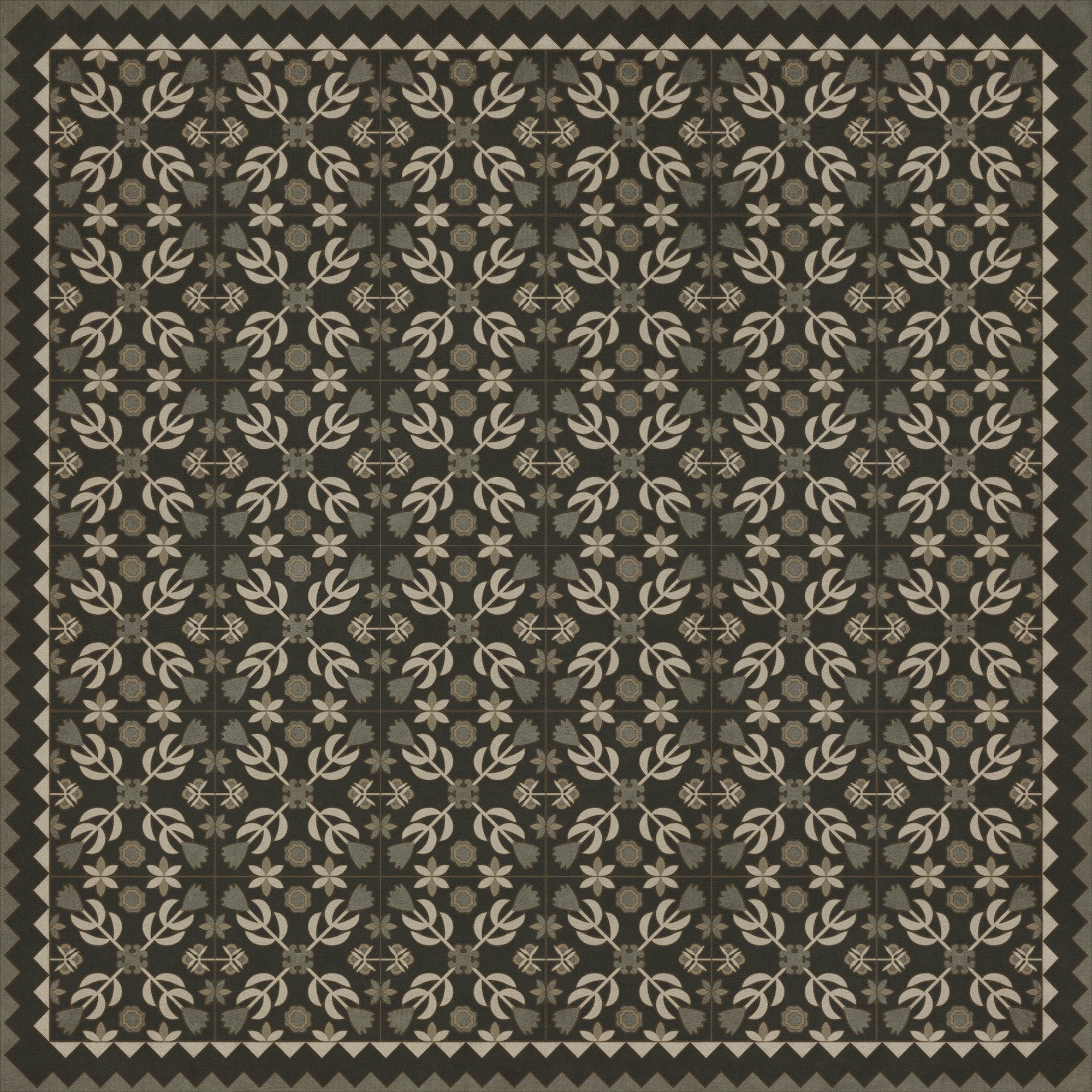 Folk Art Museum - Floral Quilt - Awake At Night