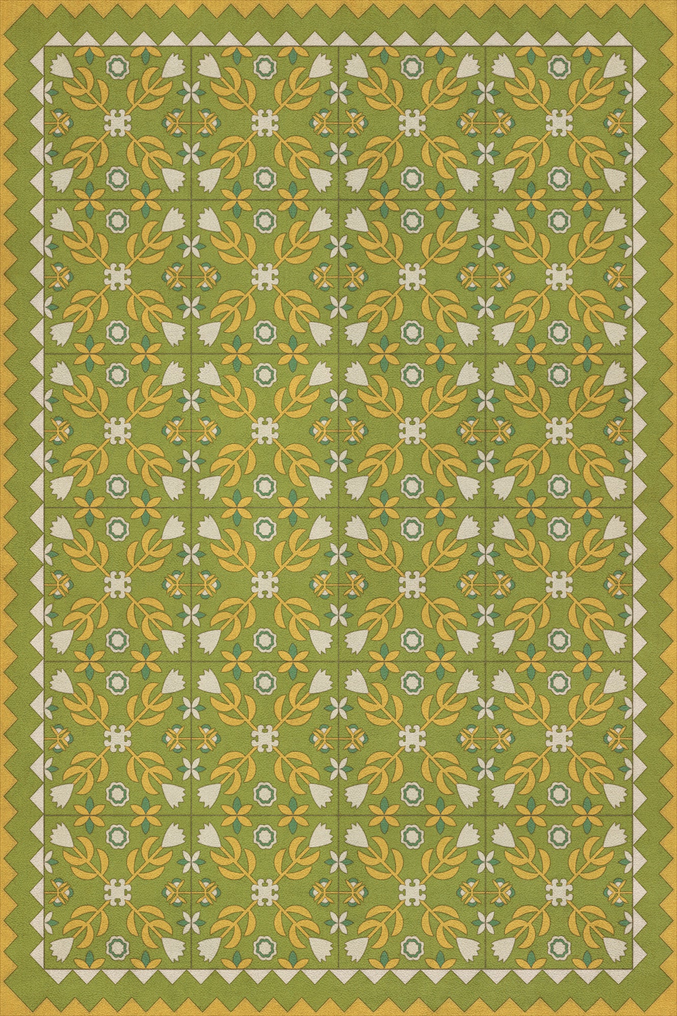 Folk Art Museum - Floral Quilt - First Day Of Spring